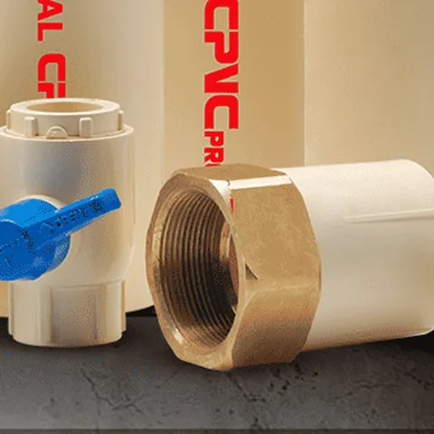 CPVC brass-threaded fittings