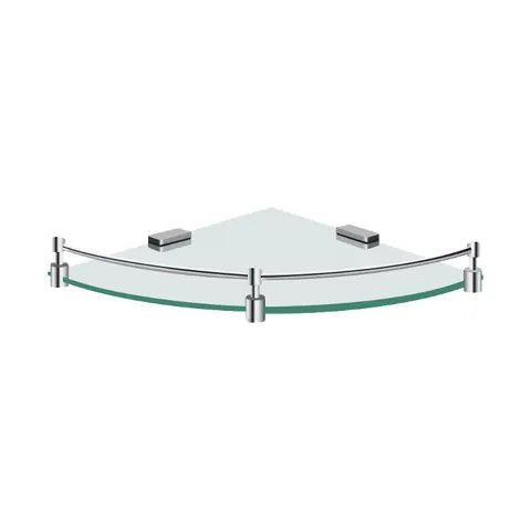 Kerovit Glass & corner shelf