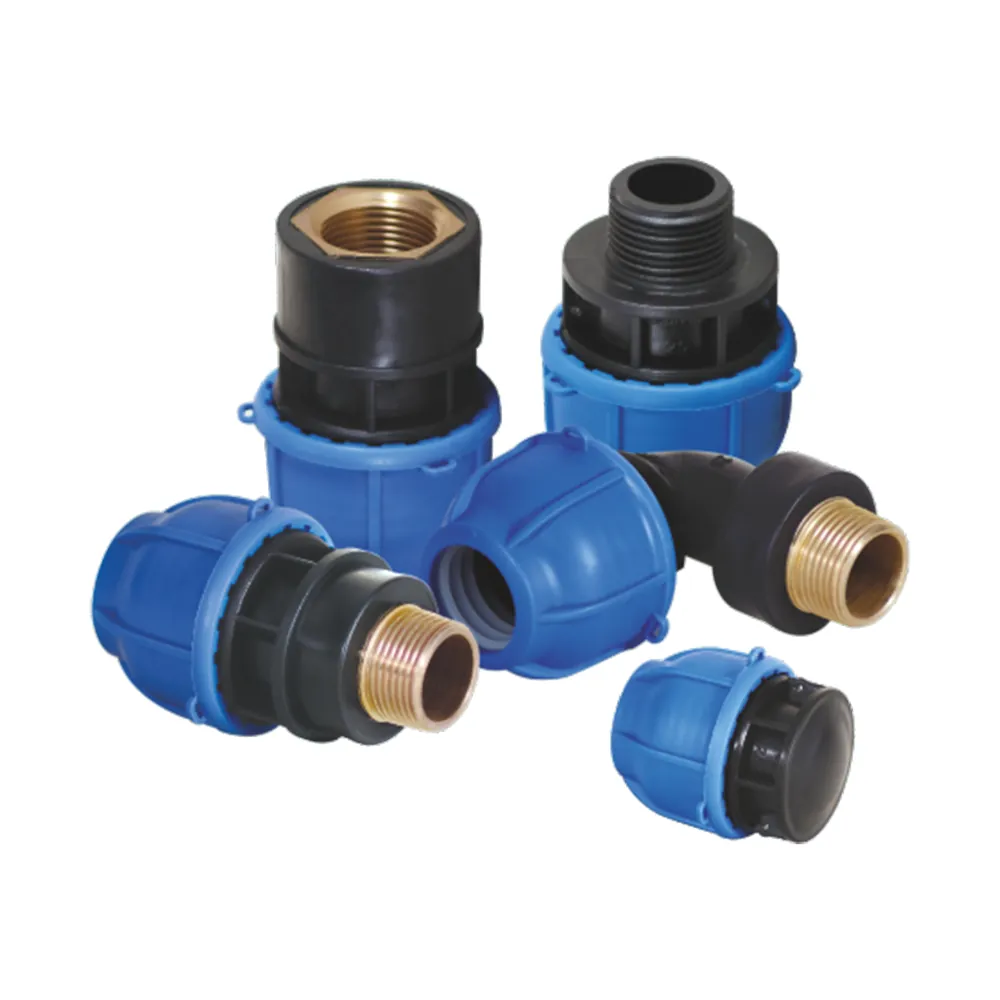 HDPE compression fittings
