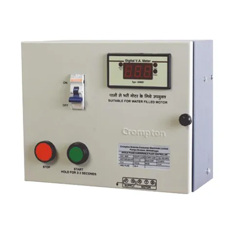 Pump starter and control panel