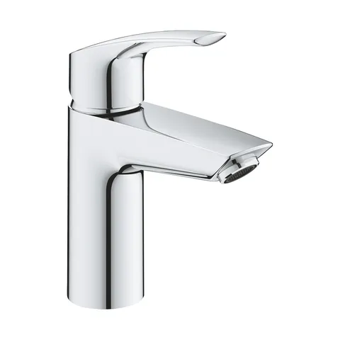 Single-lever basin mixer