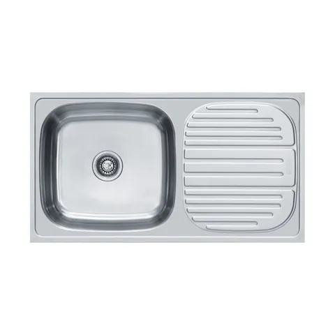 Sink with drainboard