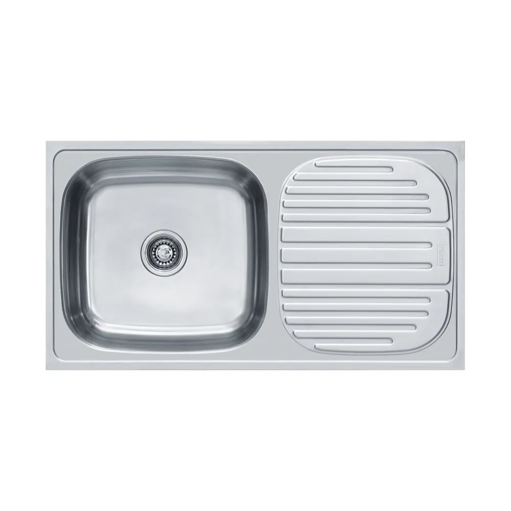 Sink with drainboard